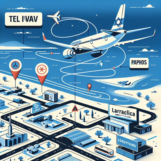 Israeli security directive diverts Tel Aviv–Paphos flights to Larnaca until further notice