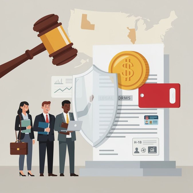 قاضٍ فيدرالي يوقف مؤقتًا رسوم تقديم طلب H-1B بقيمة 100,000 دولار التي فرضتها إدارة ترامب