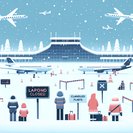 Winter storm paralyses Lapland airports, disrupting peak business-travel season