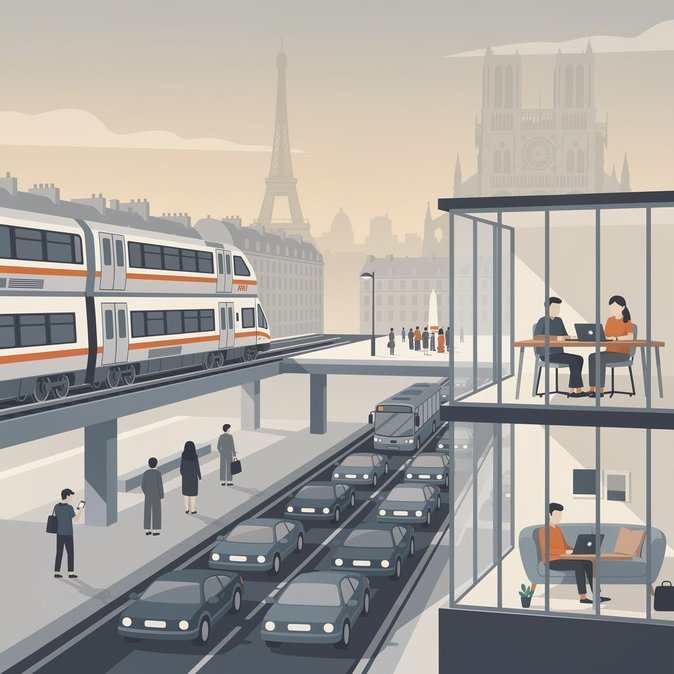 National Rail Strike on 29 September to Disrupt Île-de-France Commuter Services