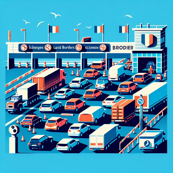 France Keeps Internal Schengen Border Checks in Place Until 30 April 2026