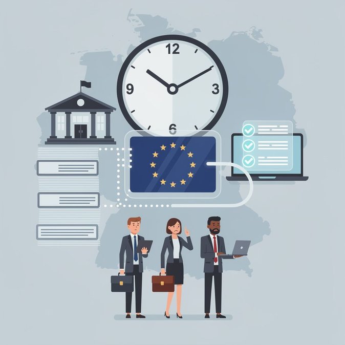 Les bureaux locaux de l'immigration pointés du doigt : le renouvellement tardif des cartes bleues prive l'Allemagne de talents technologiques rares