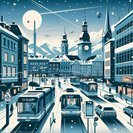 Graz Reduce Servicios de Transporte Público en Nochebuena; No Habrá Autobuses Nocturnos Hasta el 26 de Diciembre