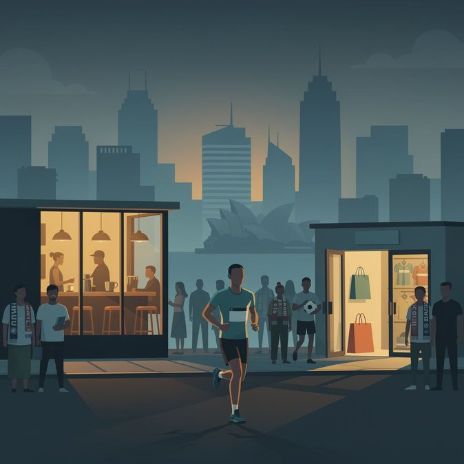 世界杯热潮：悉尼提前开放凌晨交易时段，迎接决赛阶段和悉尼马拉松