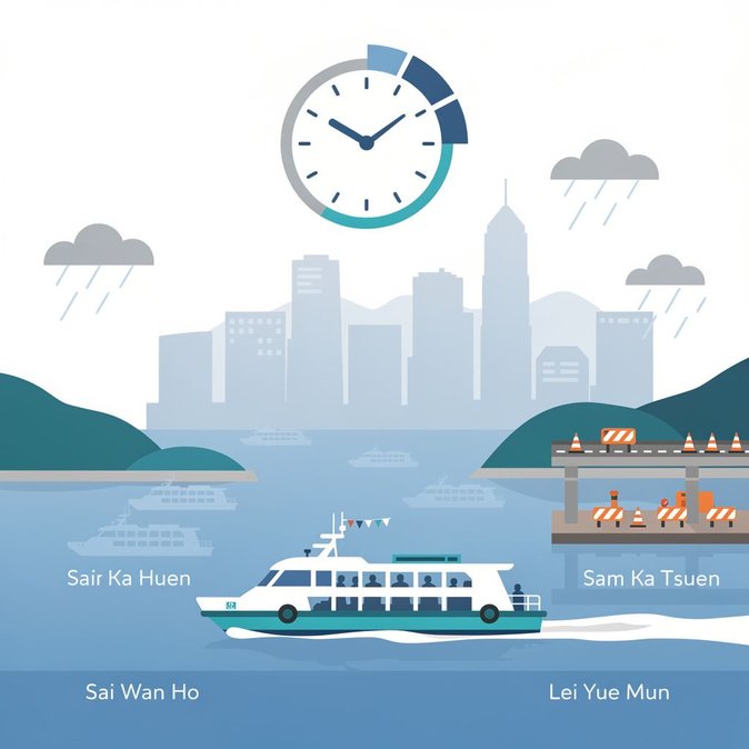 New ferry timetable kicks in as Hong Kong fine-tunes inter-island links
