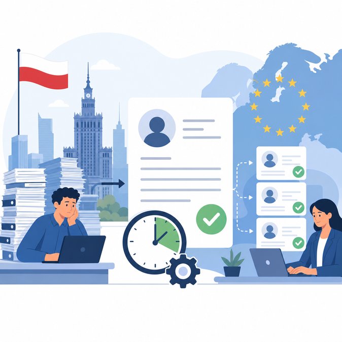 Poland Proposes “Silent-Consent” Rule to Cut Residence-Permit Backlogs