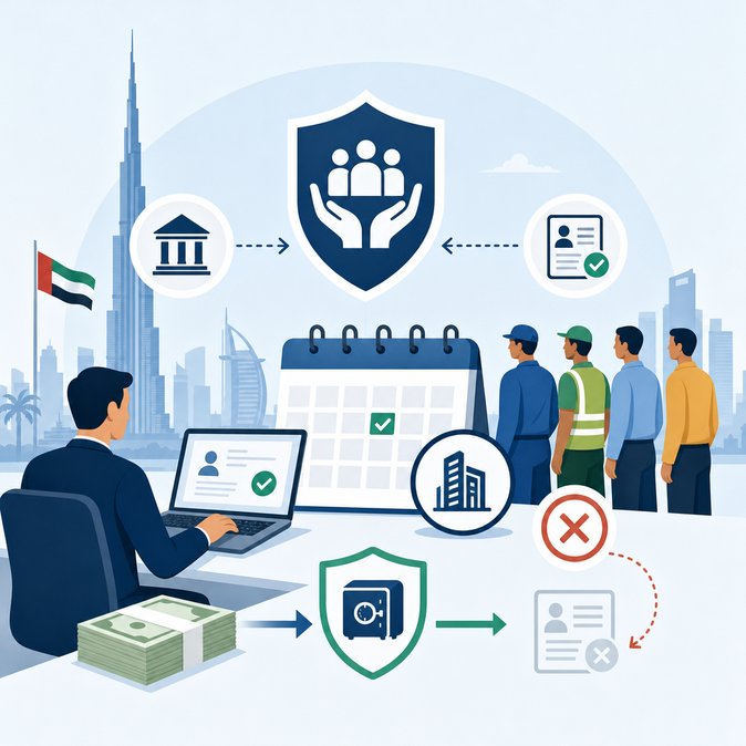 New UAE Wage-Protection Deadline Sees 151 % Jump in Visa-Linked Payroll Transactions