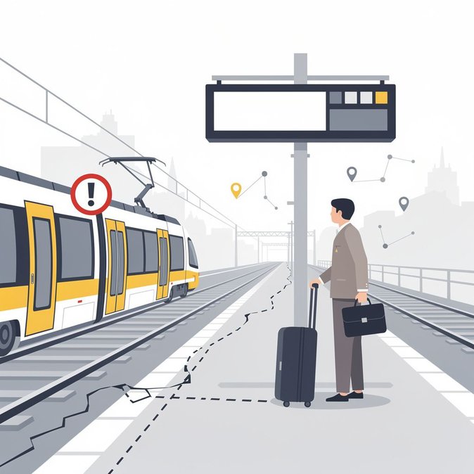 24-Hour Rail Strike Hits Karlsruhe Region, Disrupts Commuter Lines and Long-Distance Connections