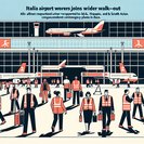 Christmas airport walk-outs spread across Europe – Italian hubs on the front line