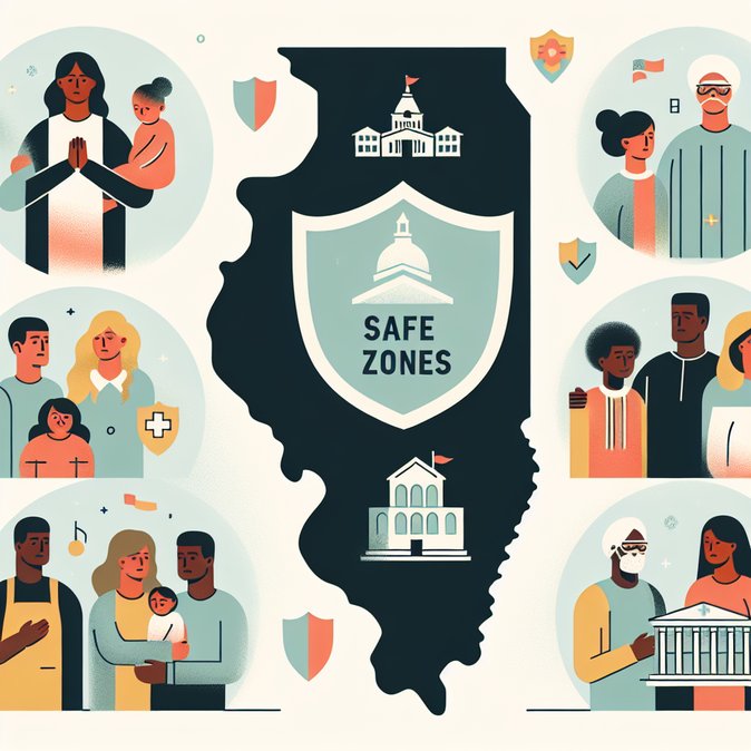 Illinois enacts strong sanctuary-style protections for immigrants near schools, hospitals and courthouses