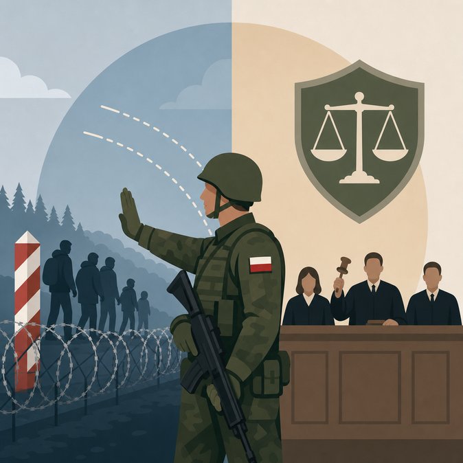 Military court acquits Polish soldier who fired warning shots at Belarus border migrants