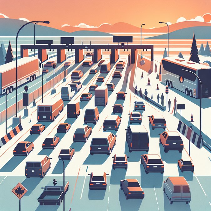 Holiday traffic causes kilometre-long queues at Poland–Ukraine border crossings