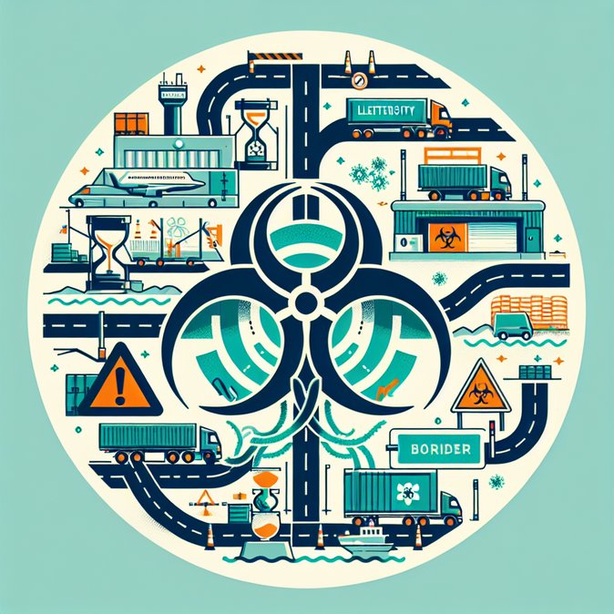 24-Hour Vehicle Spraying Introduced at Buffer-Zone Checkpoints