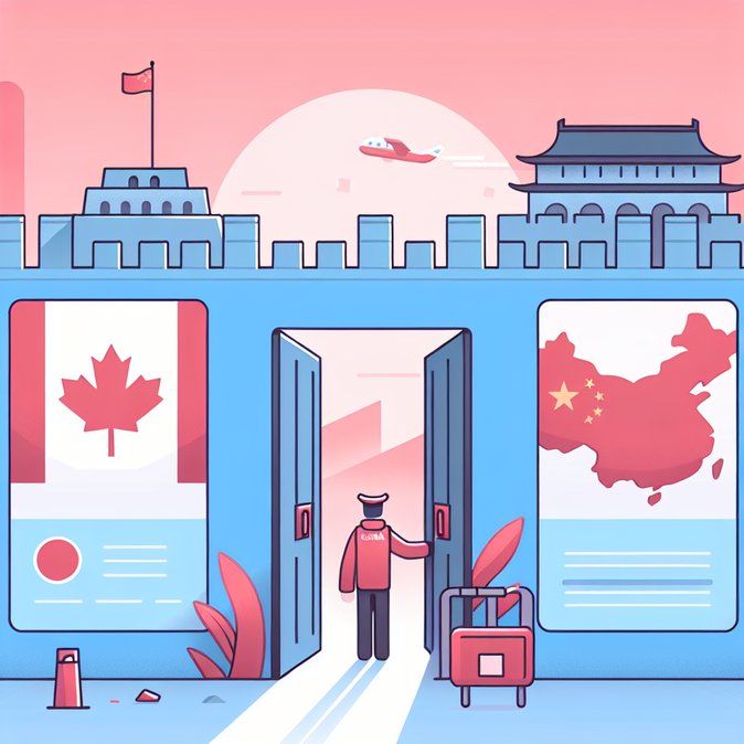 China grants 30-day visa-free access to Canadian passport holders