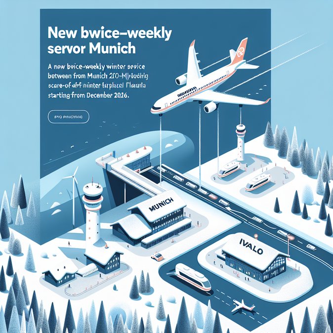 Finavia Announces New Munich–Ivalo Winter Route, Boosting Lapland Connectivity