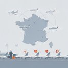 French air-traffic controllers call four-day strike, 1,800 flights to be axed