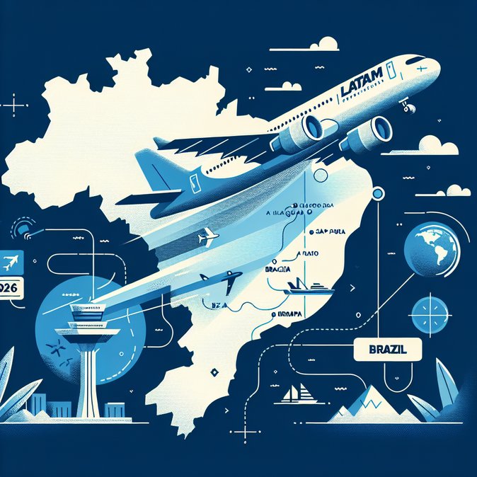 LATAM to Lift Domestic Capacity 9 % in H1 2026, Adding Flights from São Paulo and Brasília Hubs