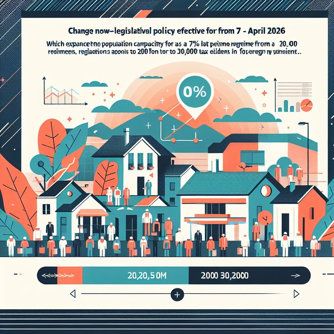 Italy Expands 7 % Tax Regime for Foreign Pensioners to Towns of up to 30,000 Residents