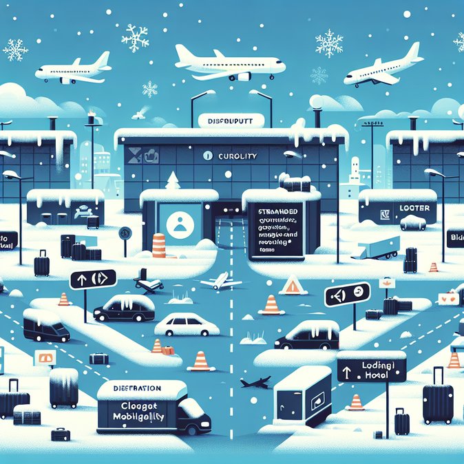 Winter Storm Ezra Grounds U.S. Flights and Upends Holiday Business Travel