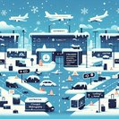 Winter Storm Ezra Grounds U.S. Flights and Upends Holiday Business Travel