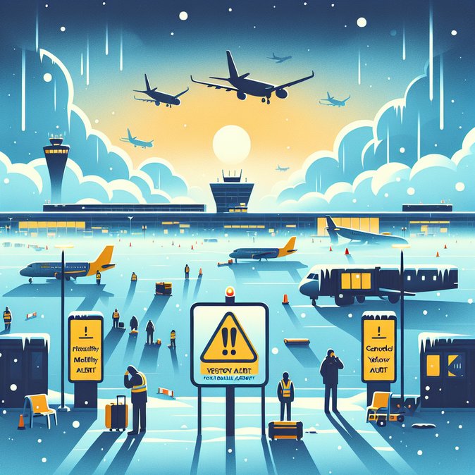 Freezing Fog Triggers Two Days of Flight Cancellations at Dublin Airport