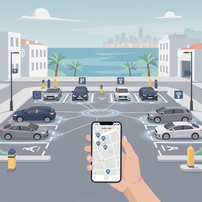 Limassol pondrá en marcha una red de estacionamiento inteligente de 5 millones de euros a principios de julio