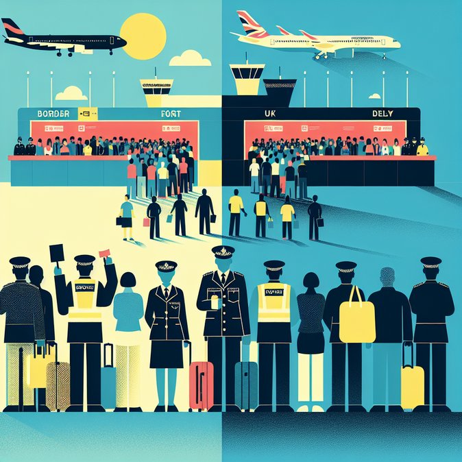 Border Force walk-out triggers nationwide airport delays