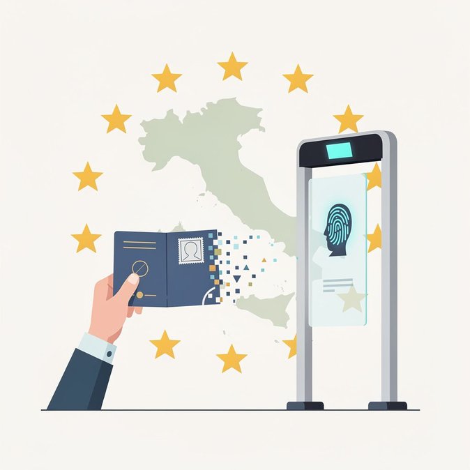 Adieu aux tampons de passeport : l’Italie confirme la mise en service du système numérique complet aux frontières Schengen dès le 12 octobre