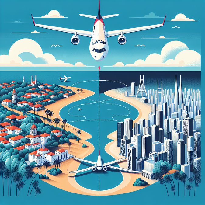 LATAM launches first-ever São Luís – São Paulo (Congonhas) daytime service