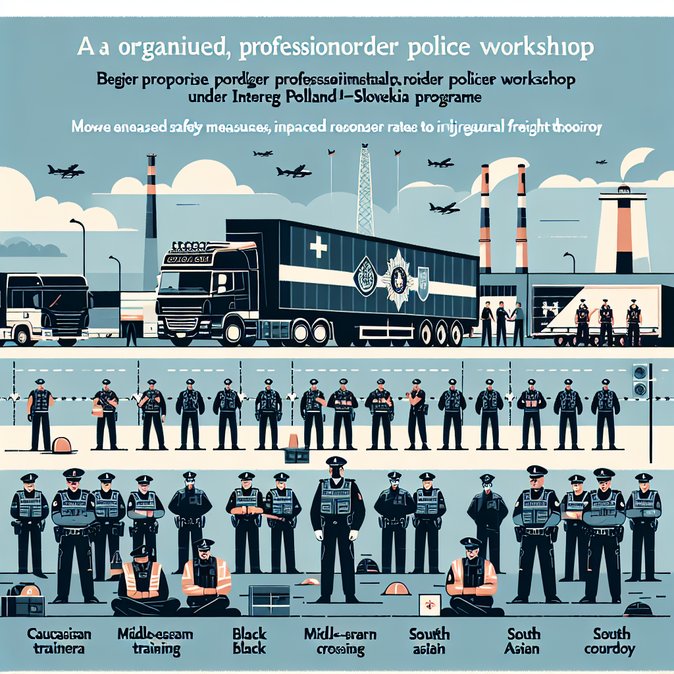 Polish and Slovak police deepen cross-border cooperation under Interreg 2021-27 project