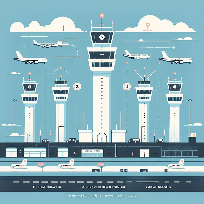 Indefinite Air-Traffic Controller Strike Begins at Nine Spanish Airports