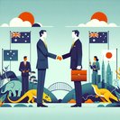 Australia and Japan Launch Leadership Dialogue, Eye Deeper People-to-People Mobility