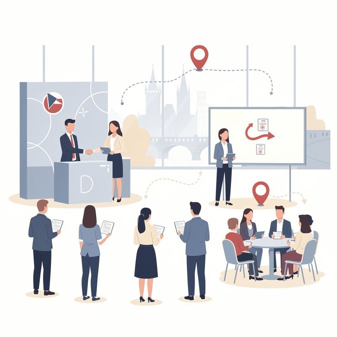 Le Salon de l'Emploi Jobspin s'ouvre à Prague pour mettre en relation les talents internationaux avec les employeurs tchèques