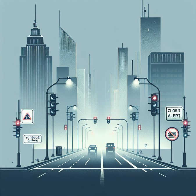 UAE Issues Red-Alert Weather Warning as Visibility Drops Below 500 m