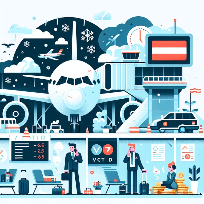 Munich Snowstorm Cancels Lufthansa & Air Dolomiti Flights to Vienna and Graz