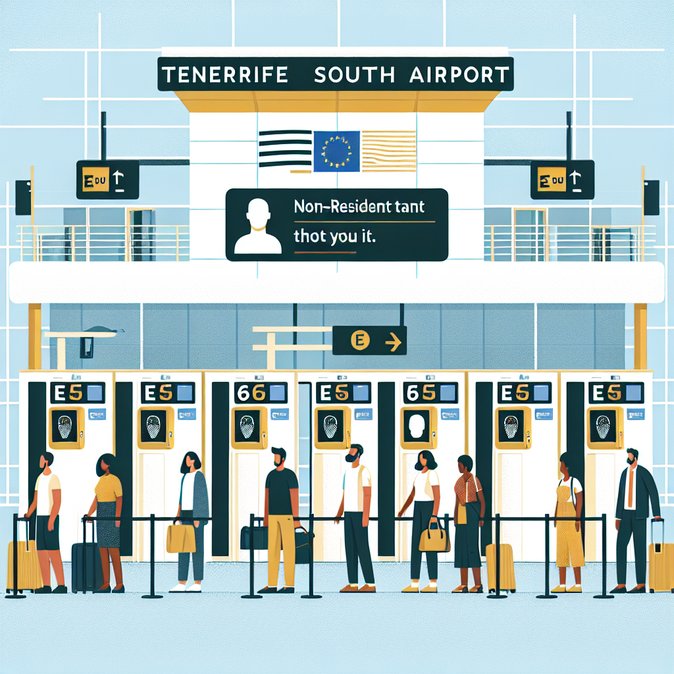 Tenerife South Becomes Spain’s First Airport to Activate EU Biometric Entry/Exit System