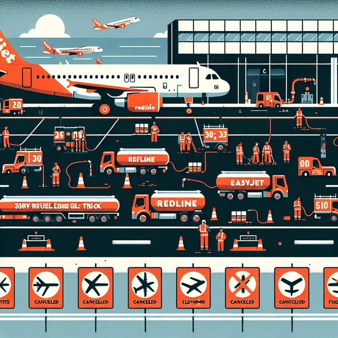 Jet-refueller strike at Gatwick threatens EasyJet operations