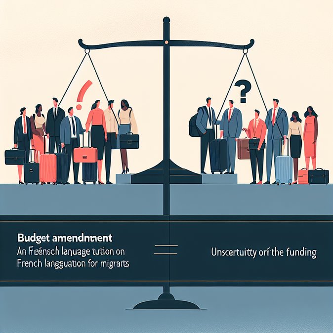 Parliamentary amendment calls for €20 m boost to French-language training for newcomers