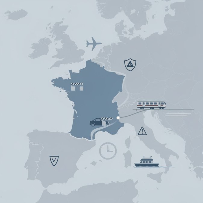 France Maintains Internal Schengen Border Checks Until 31 October Amid Security Concerns