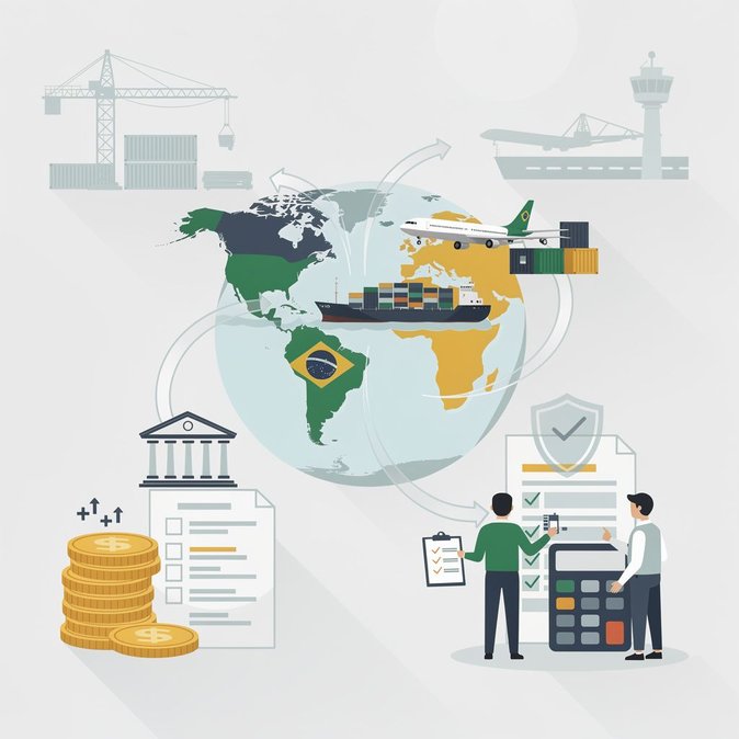 Brasil presenta un paquete de apoyo de 18.500 millones de reales para exportadores afectados por nuevos aranceles de EE. UU.