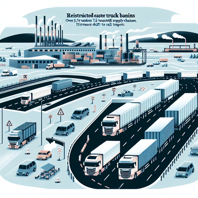 Easter Truck Bans Kick In: Austria Imposes 7.5-Tonne Restrictions Through April 10