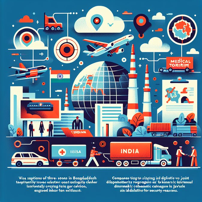 Bangladesh Shuts Visa Counters at Three Indian Missions Amid Security Fears