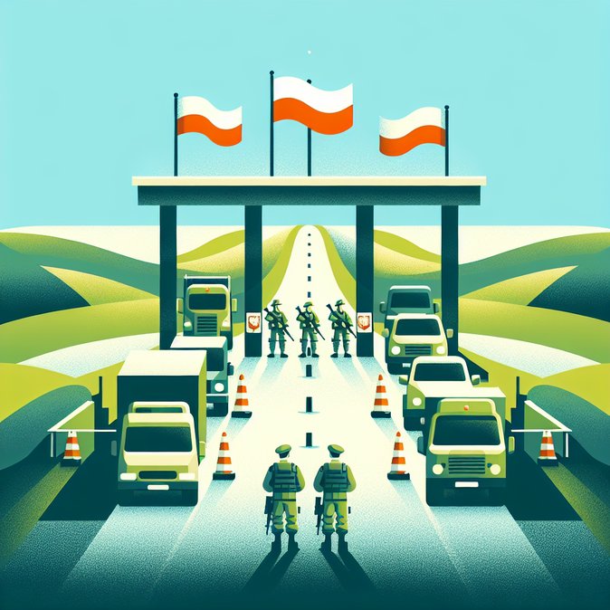 President orders Polish troops to support extended border checks with Germany and Lithuania