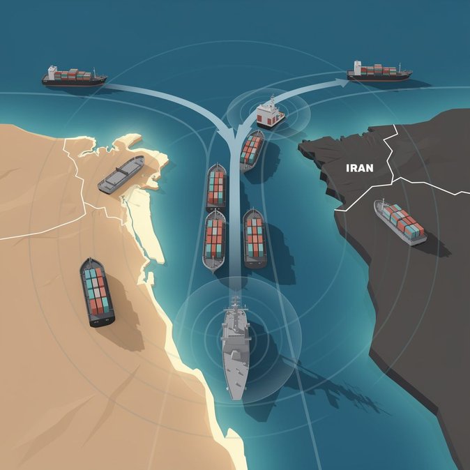 Strait of Hormuz Tensions Force Rerouting of 115 Commercial Vessels, Heightening UAE Supply-Chain Risk