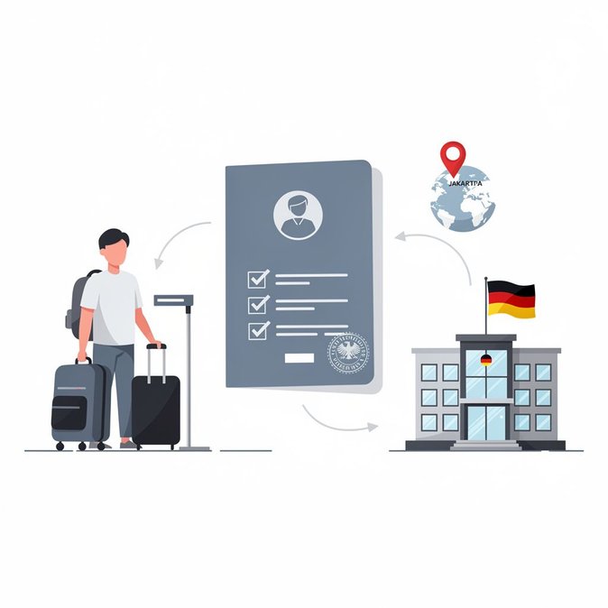 L'Ambassade d'Allemagne à Jakarta publie un guide détaillé sur les visas de retour pour les permis de séjour perdus ou expirés