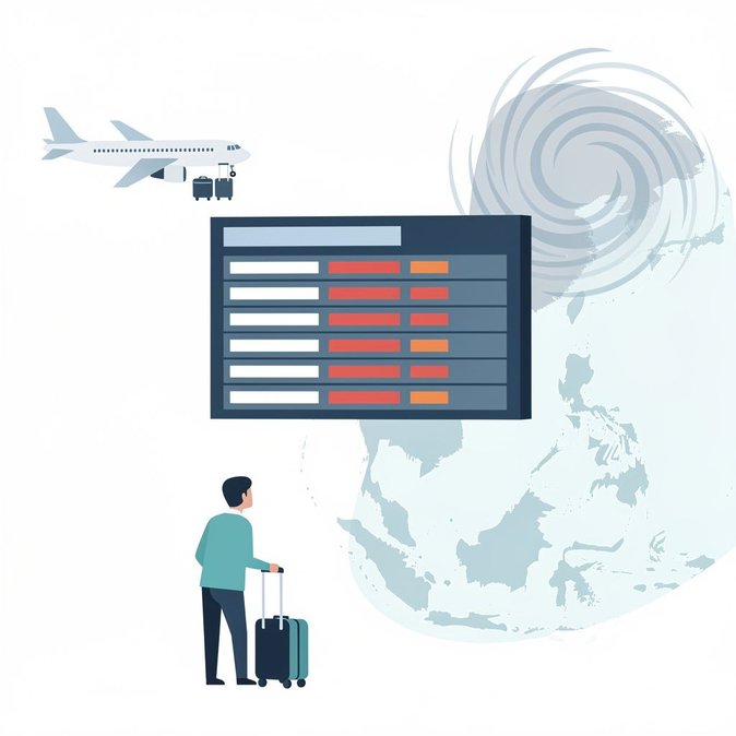 شركة HK Express تلغي رحلاتها إلى تايوان ونينغبو وتوفر إعادة حجز مجانية مع اقتراب إعصار بافي