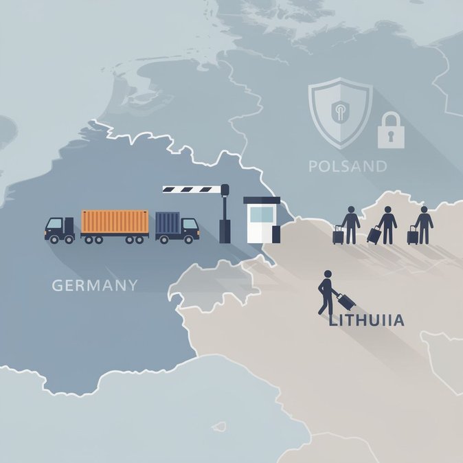 Germany prolongs temporary border checks with Poland and Lithuania until March 31 2027