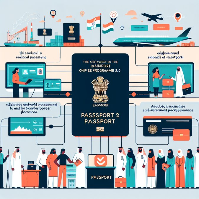 Indian Missions in UAE Launch New Portal for Chip-Embedded E-Passports