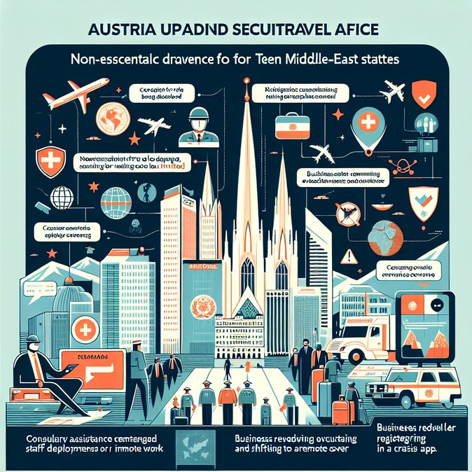 Austria issues highest-level travel warning for ten Middle-East countries