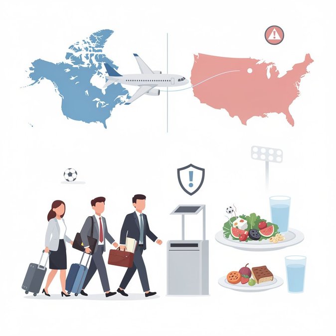 Canada updates U.S. travel advisory with cyclosporiasis outbreak alert ahead of World Cup rush